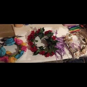 Group of flowercrowns